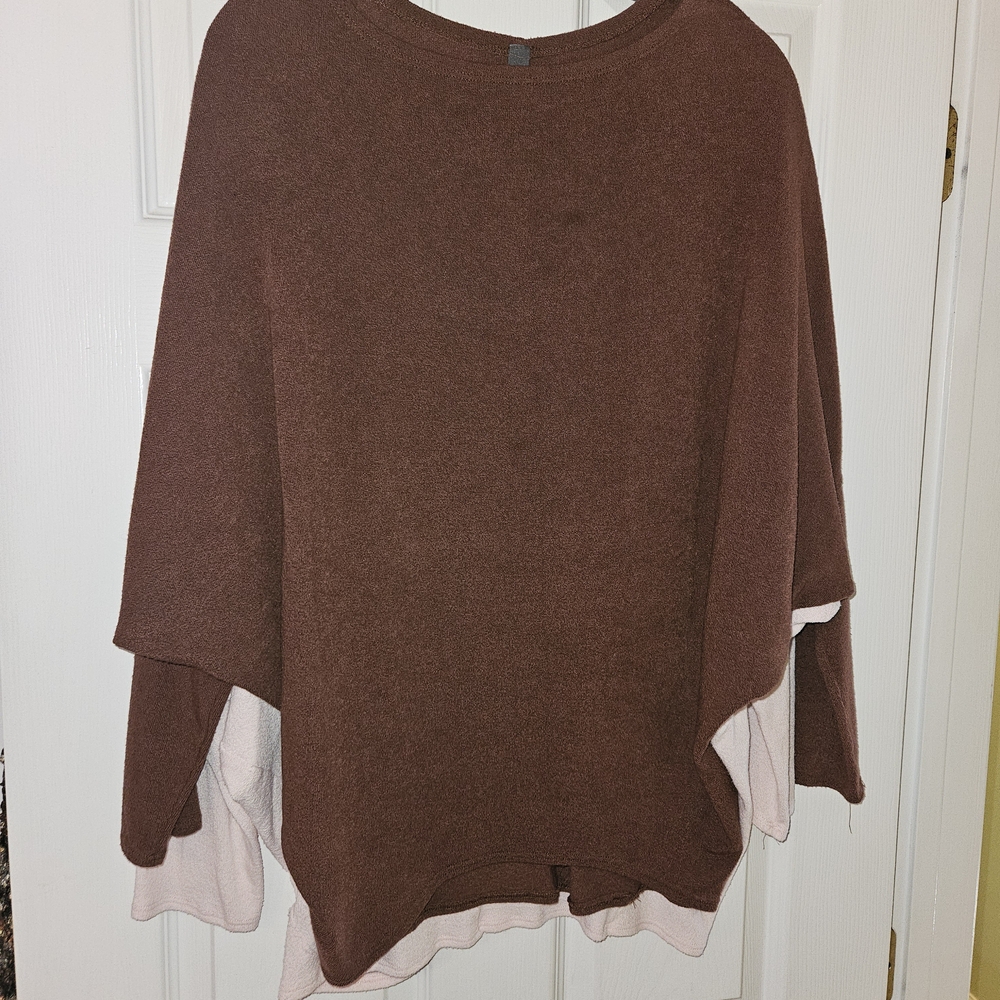 Alya Brown and Pink Women's Tunic